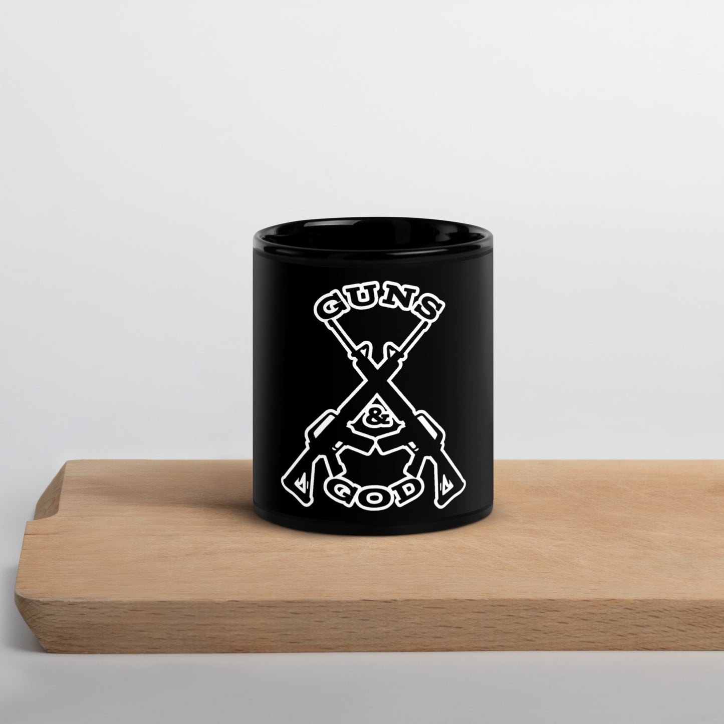 Black Glossy Mug